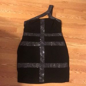 Ruby Rox black dress with sequins - Size 1x